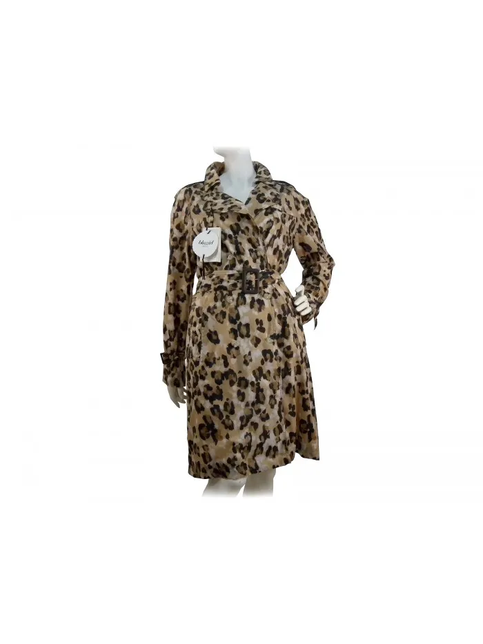 Leopard Trench Coat for Women by Blugirl.