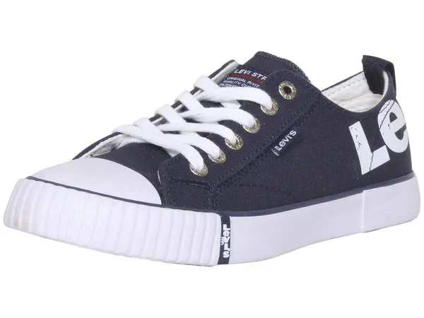 Levi's Women's Anika-Logo-CVS Sneakers Low-Top Shoes Navy Sz: 9.5