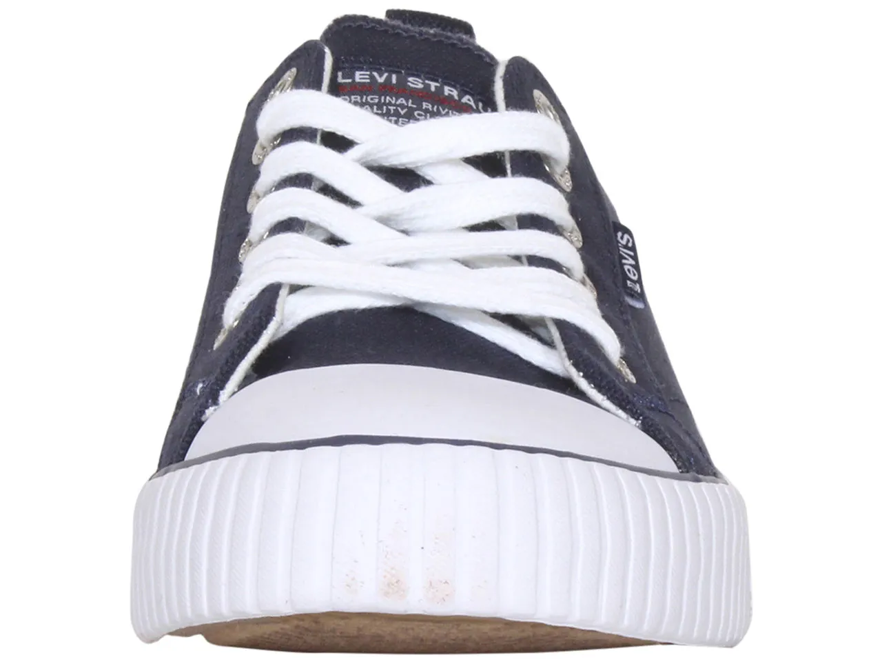 Levi's Women's Anika-Logo-CVS Sneakers Low-Top Shoes Navy Sz: 9.5