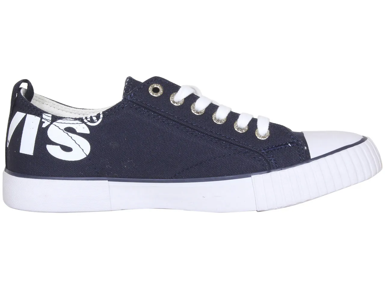 Levi's Women's Anika-Logo-CVS Sneakers Low-Top Shoes Navy Sz: 9.5