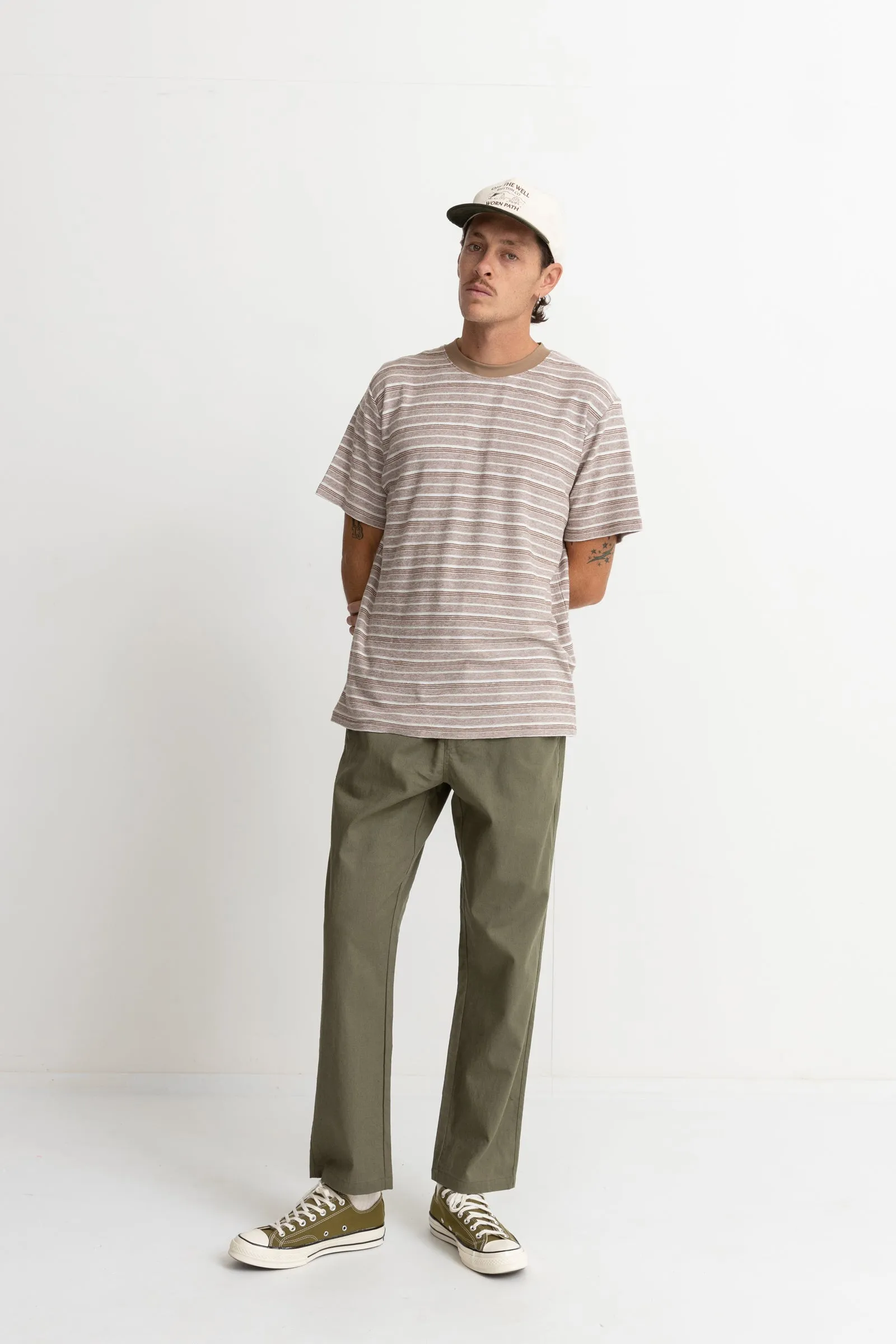 Olive Linen Jam Pants