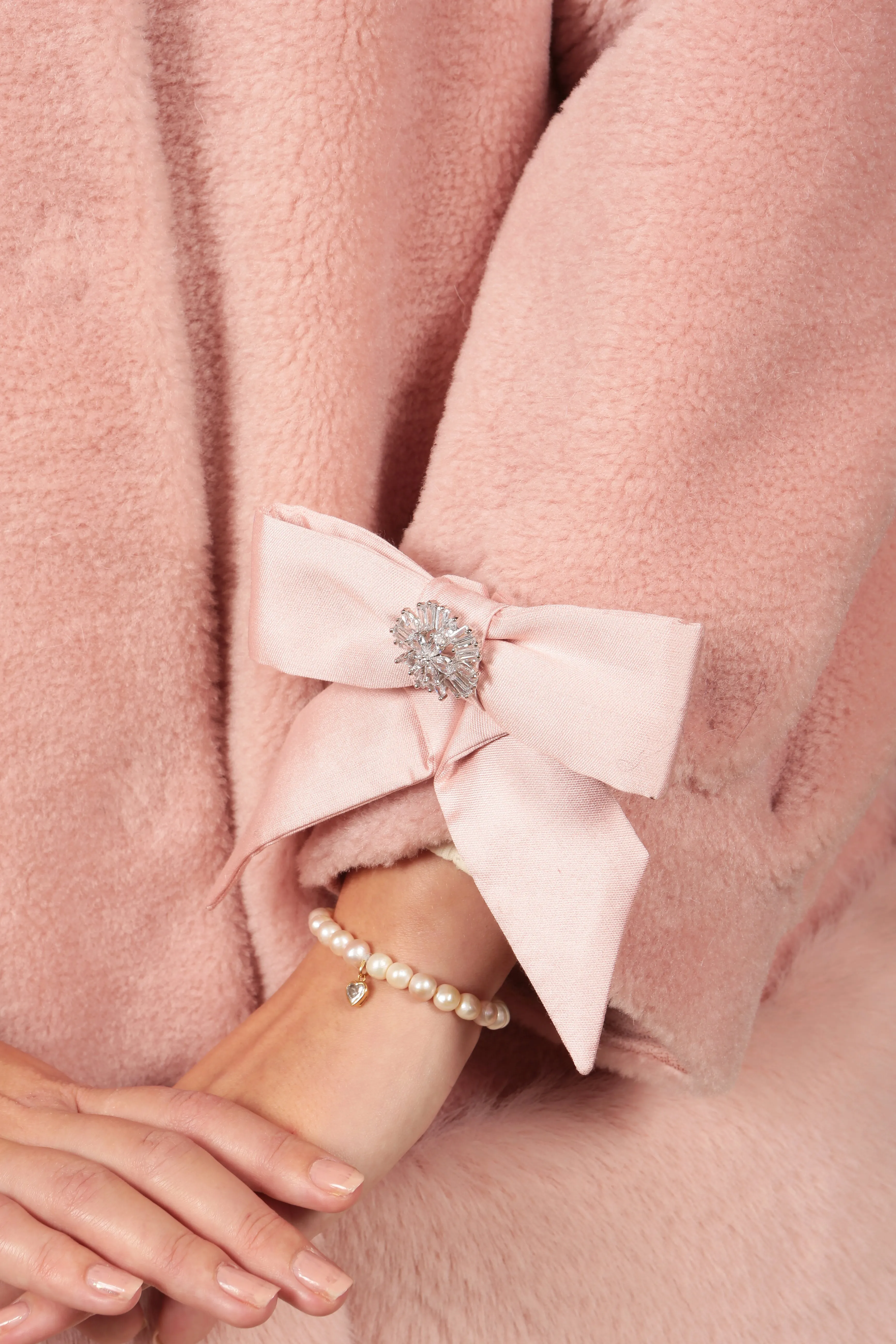 Lola Wool Coat Rosa Pink