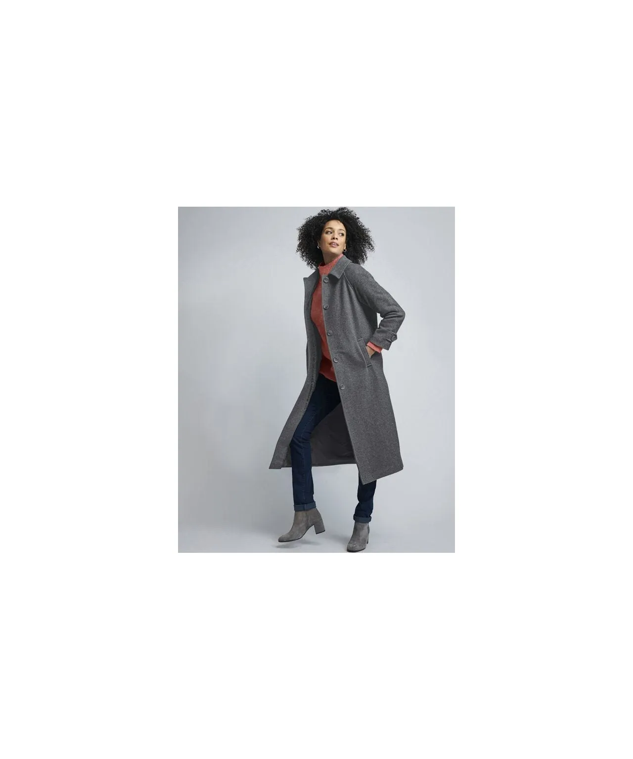 Long Wool Rich Coats for Women