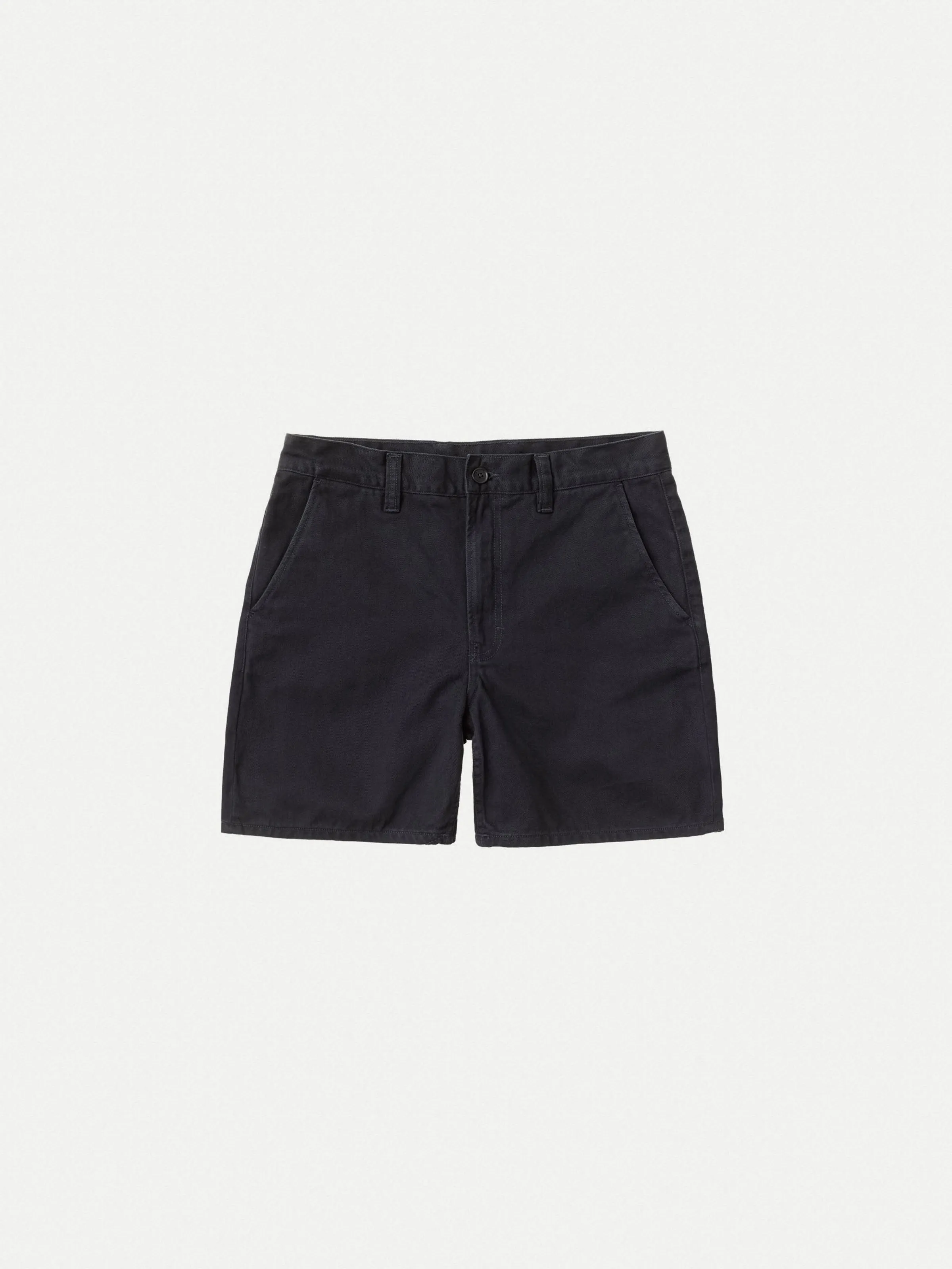 Navy Solid Luke Shorts