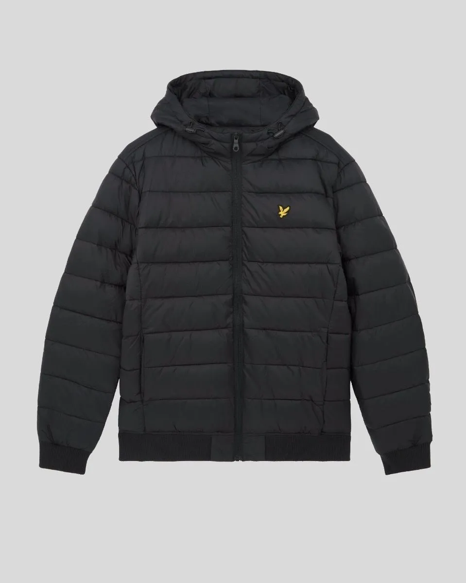 Lyle & Scott Jet Black Wadded Quilted Jacket