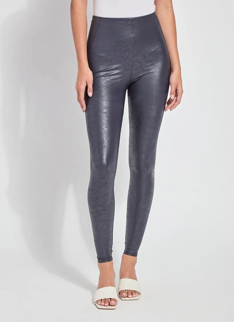 LYSS True Navy Foil Leggings