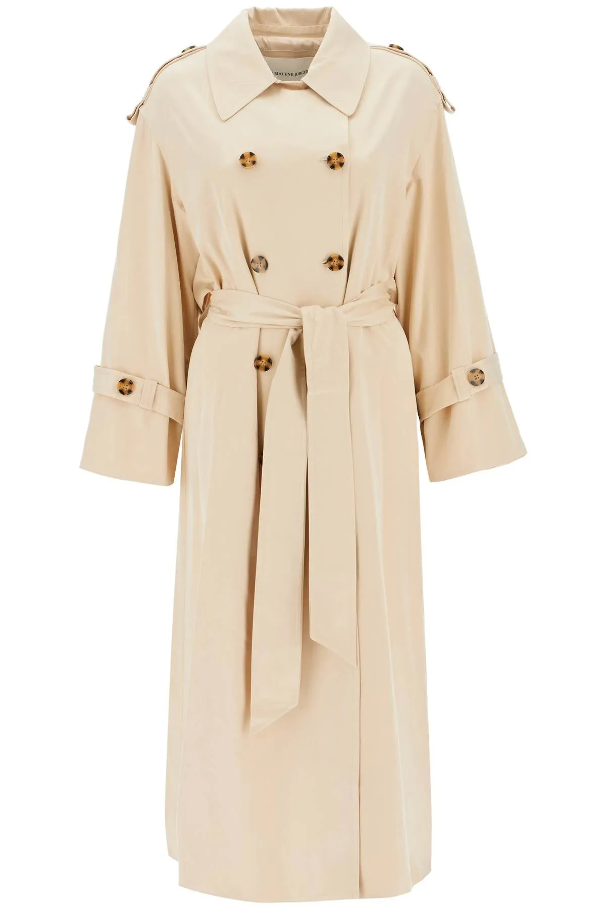 Malene Birger Alanis Trench Coat - Beige