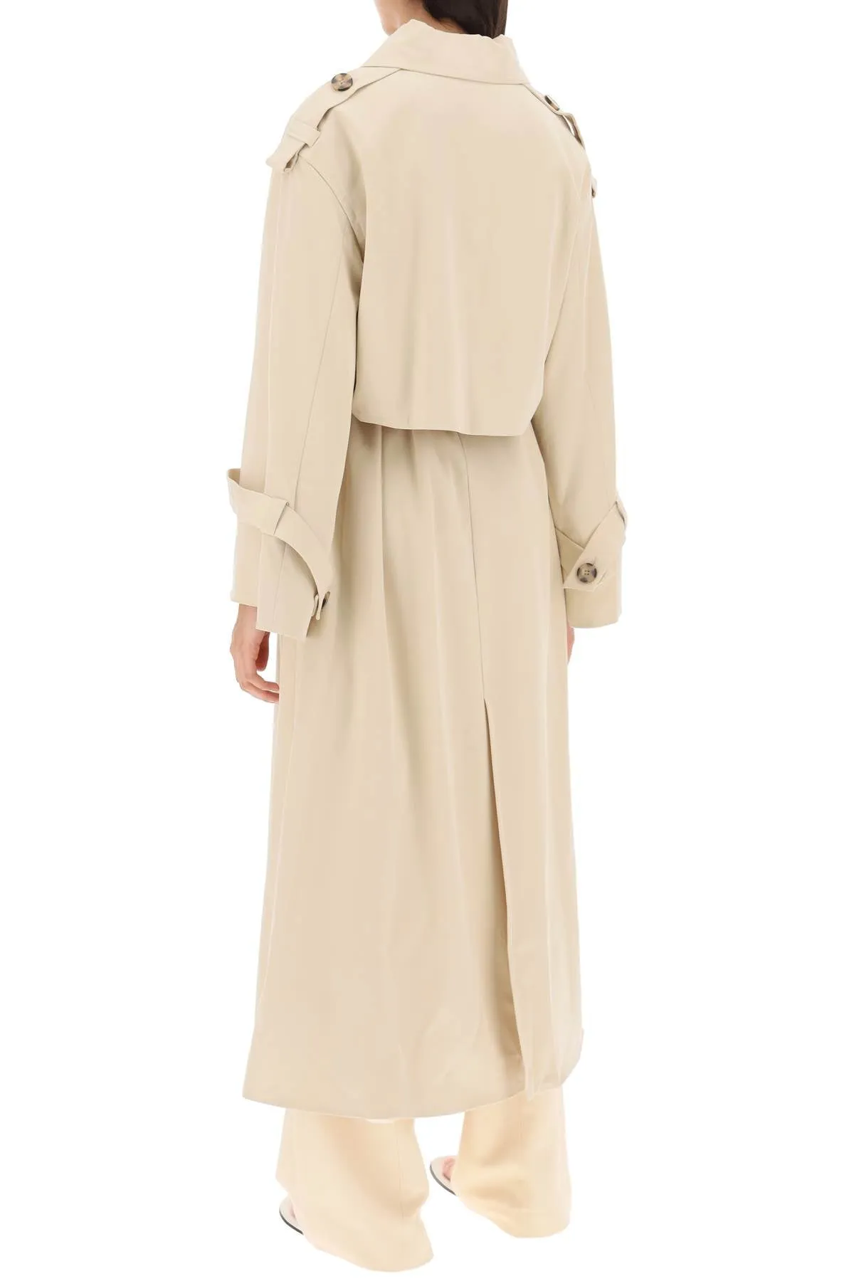 Malene Birger Alanis Trench Coat - Beige