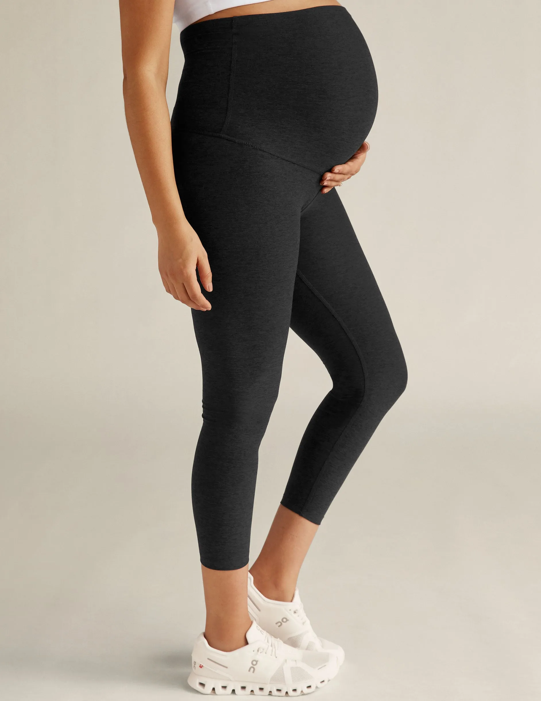 Maternity Legging - Spacedye Bump Capri