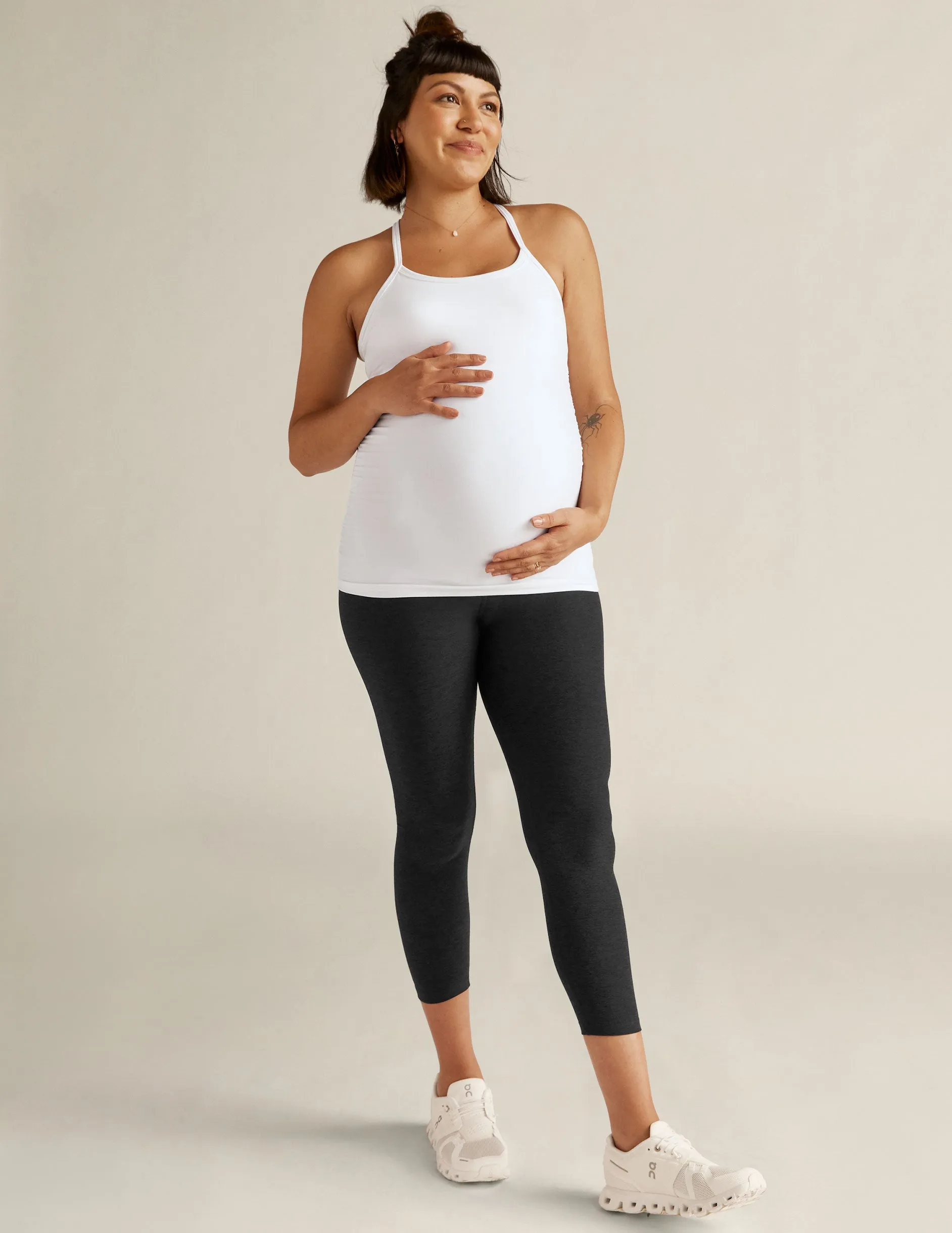 Maternity Legging - Spacedye Bump Capri