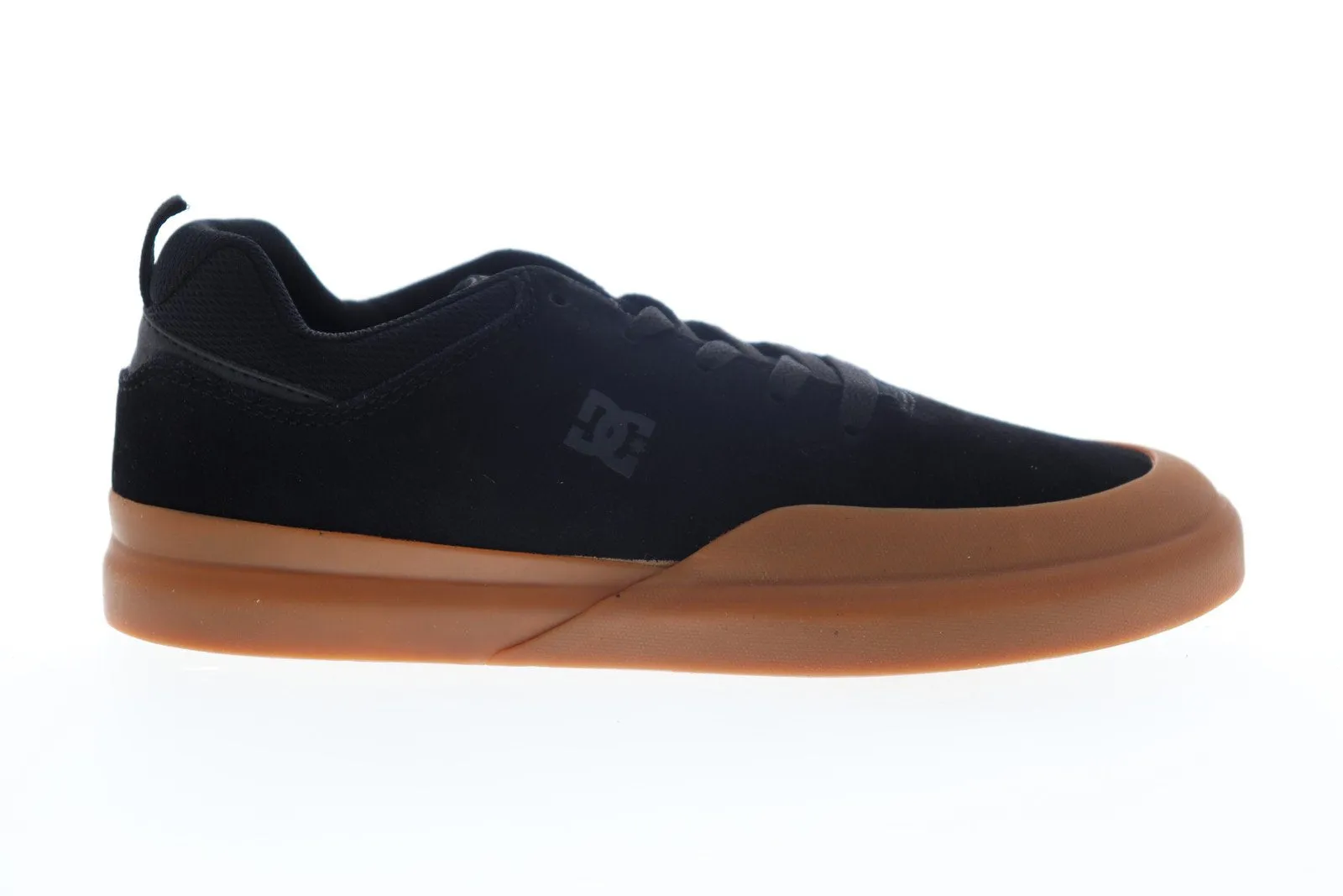 Mens Black Suede Skate Sneakers Shoes - DC Infinite ADYS100522