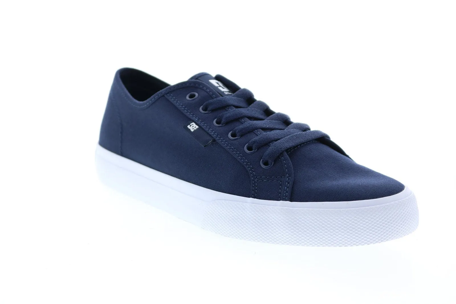 Mens Blue Canvas Lace Up Skate Inspired Sneakers Shoes for Sale.