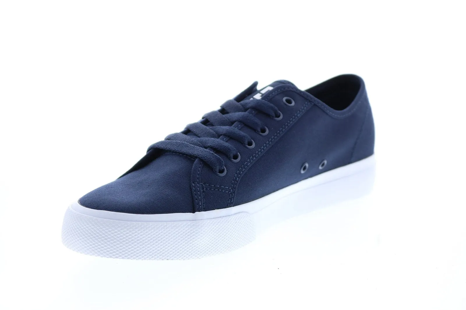 Mens Blue Canvas Lace Up Skate Inspired Sneakers Shoes for Sale.