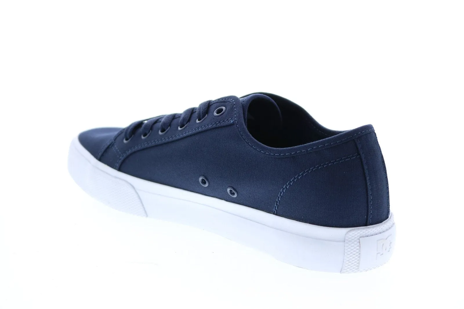 Mens Blue Canvas Lace Up Skate Inspired Sneakers Shoes for Sale.