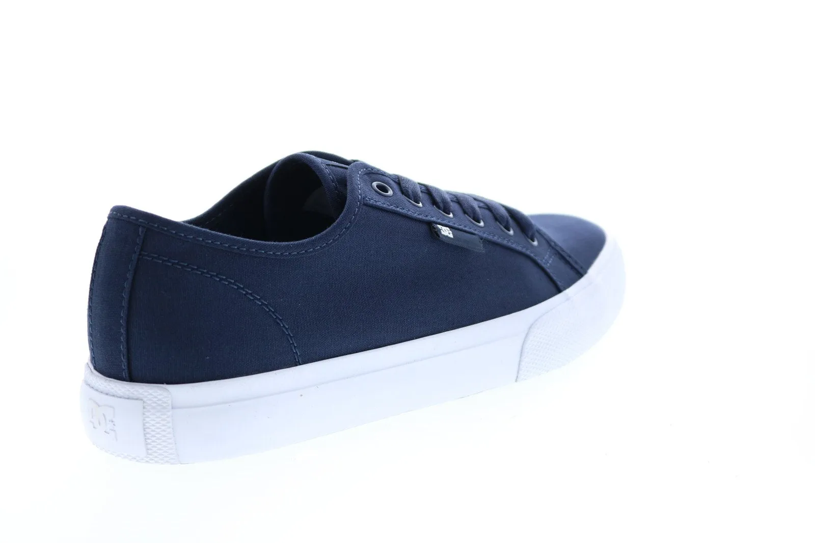 Mens Blue Canvas Lace Up Skate Inspired Sneakers Shoes for Sale.