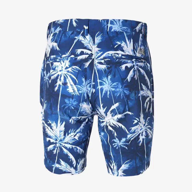 Nautical Palms Golf Shorts with Soft Feel