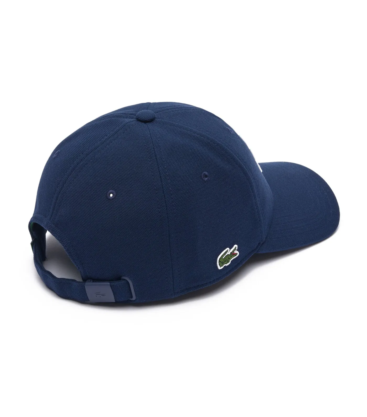 Navy Blue 3D Embroidered Cotton Piqué Baseball Cap