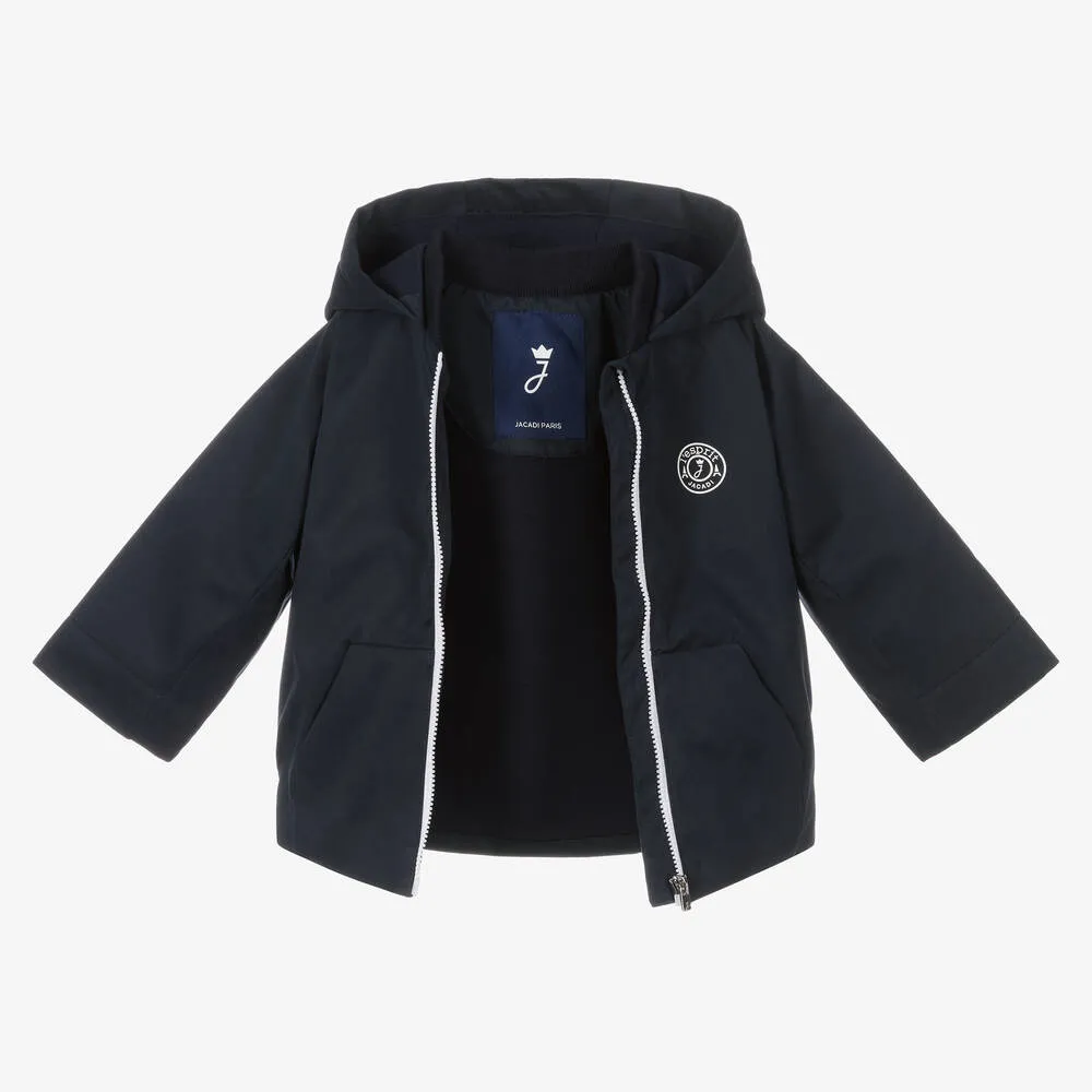 Navy Blue Parka Coat for Boys - Shop Now