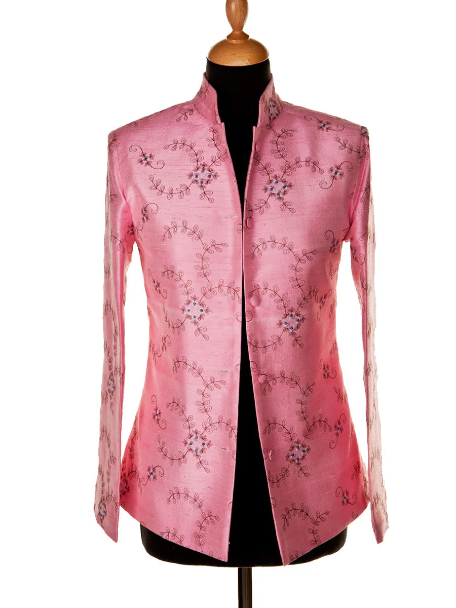 Nehru Jacket Vintage Rose