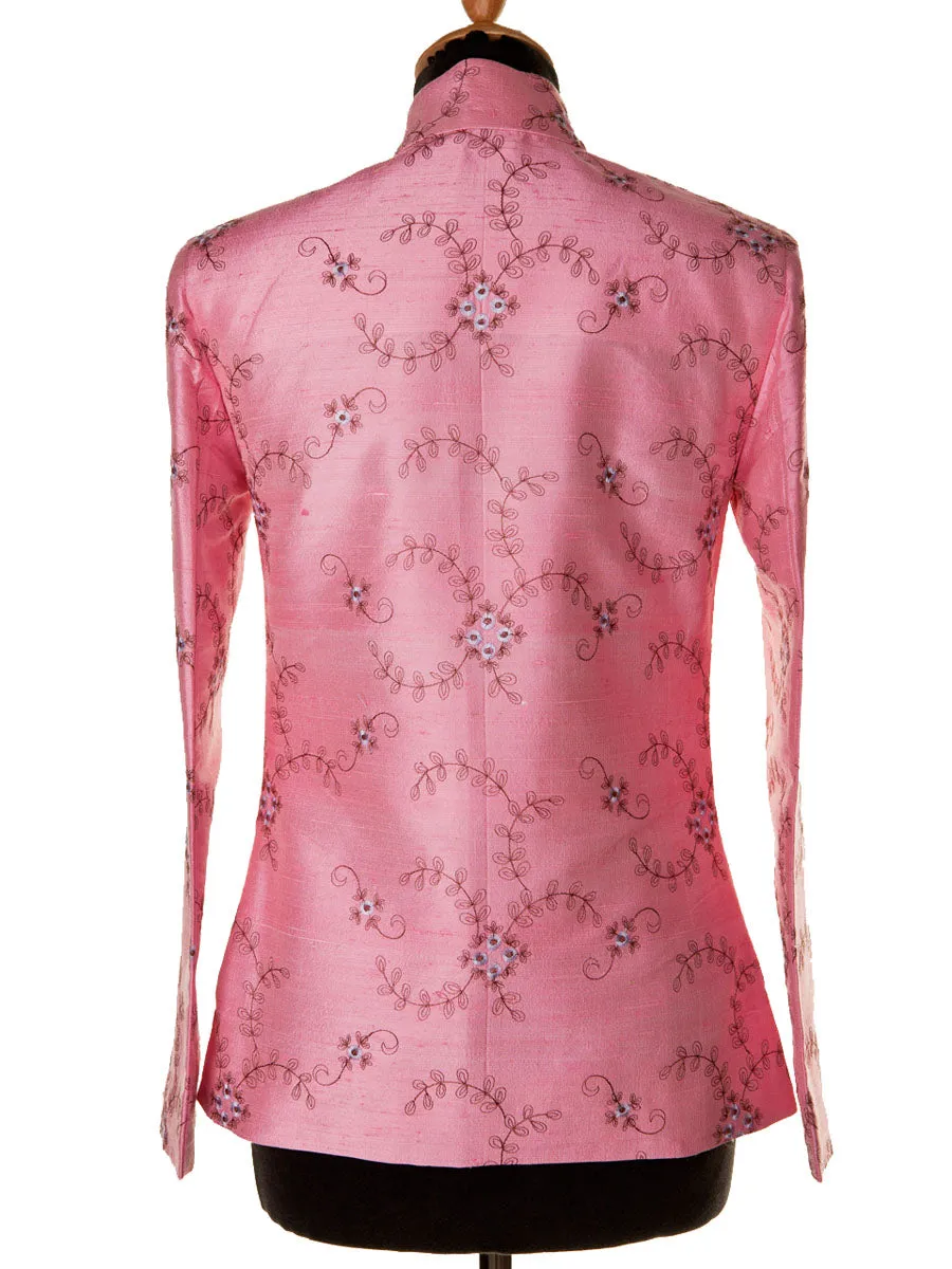 Nehru Jacket Vintage Rose