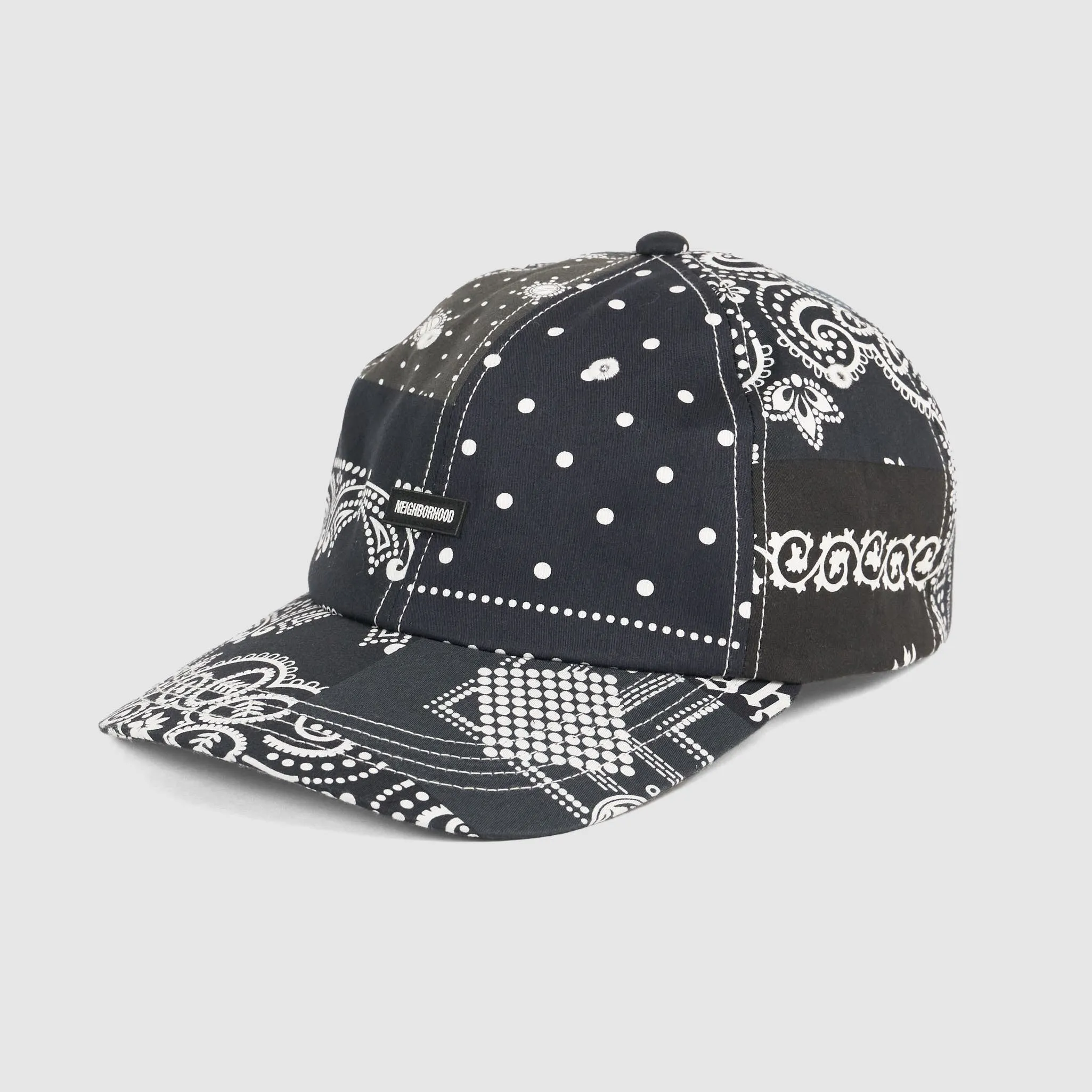 Neighborhood Bandana Print Baseball Hat.