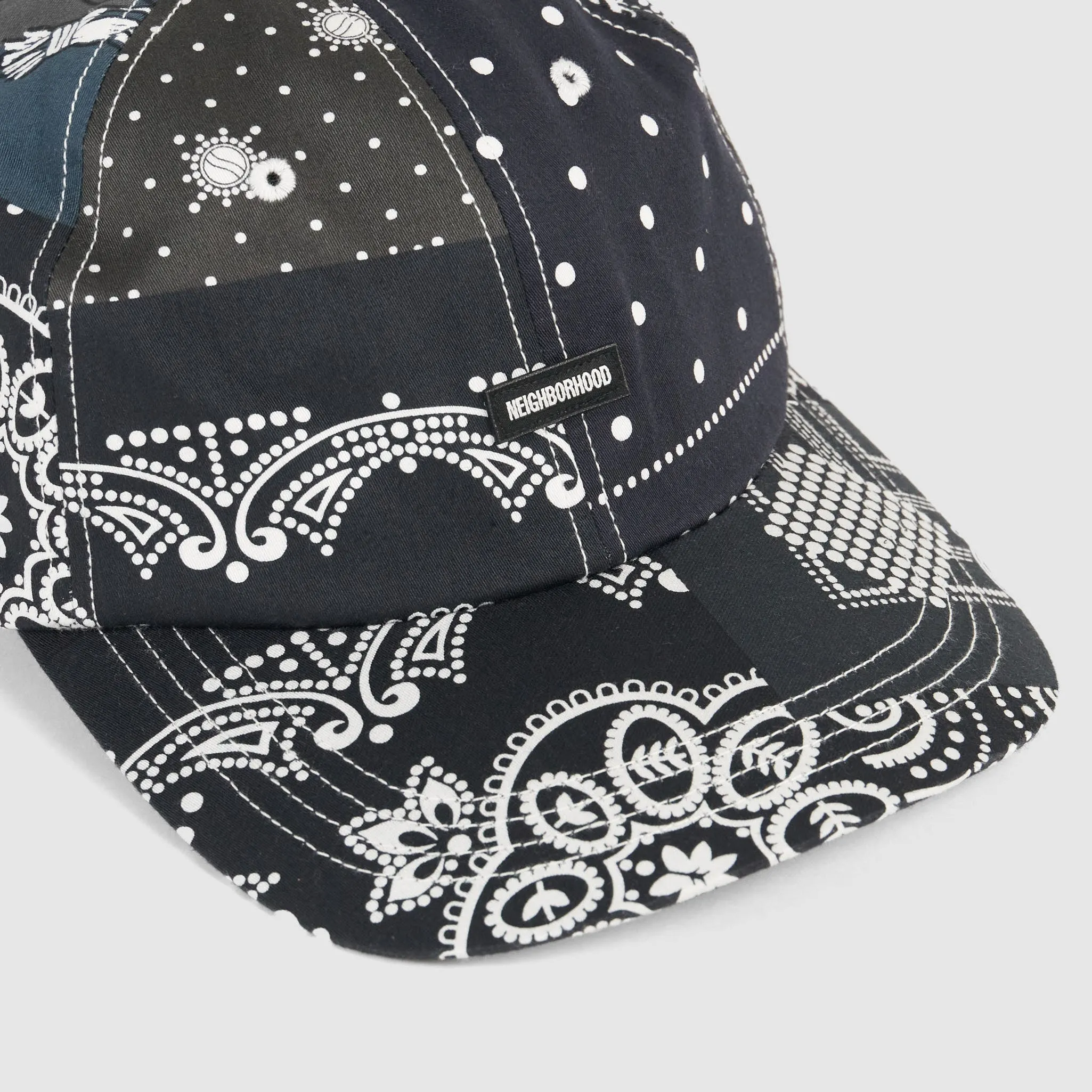 Neighborhood Bandana Print Baseball Hat.