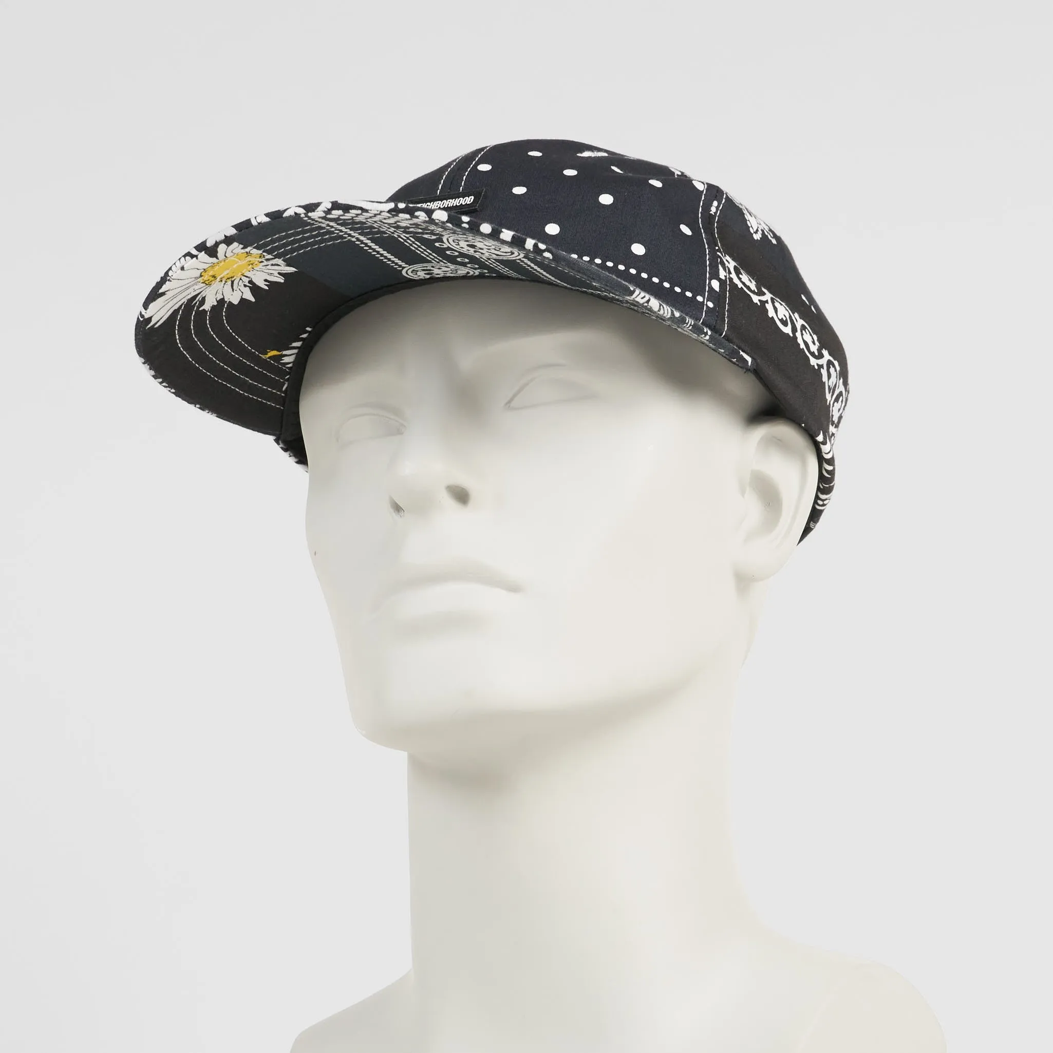 Neighborhood Bandana Print Baseball Hat.