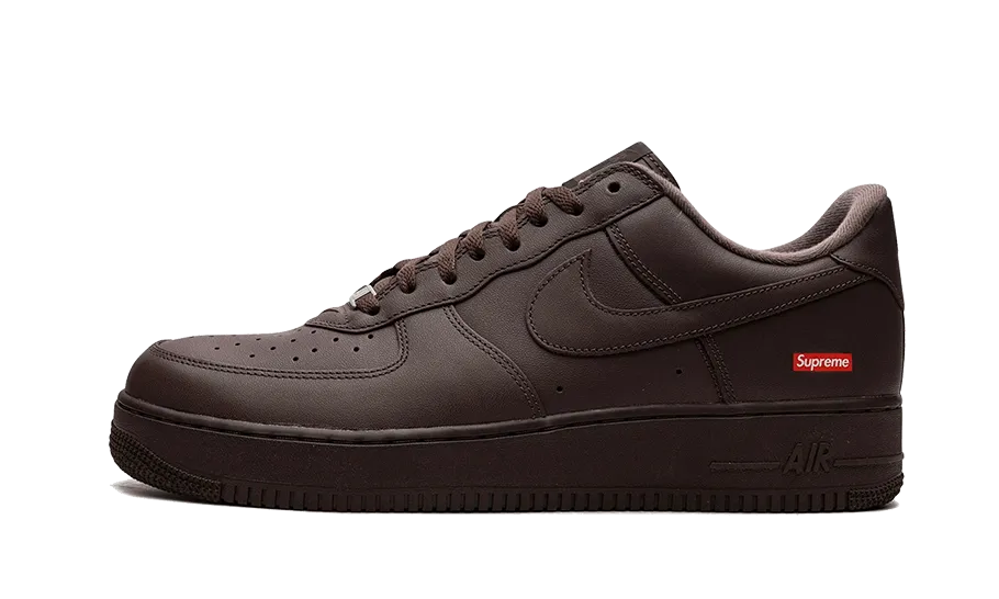 Nike Air Force 1 Low Supreme Baroque Brown - Shop Now.