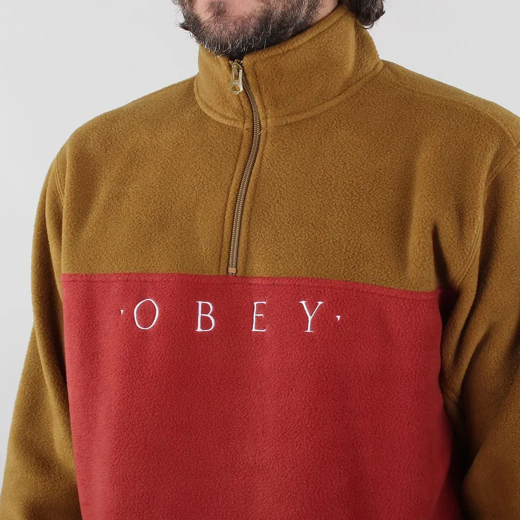 OBEY Mock Neck Sweater - Channel Collection