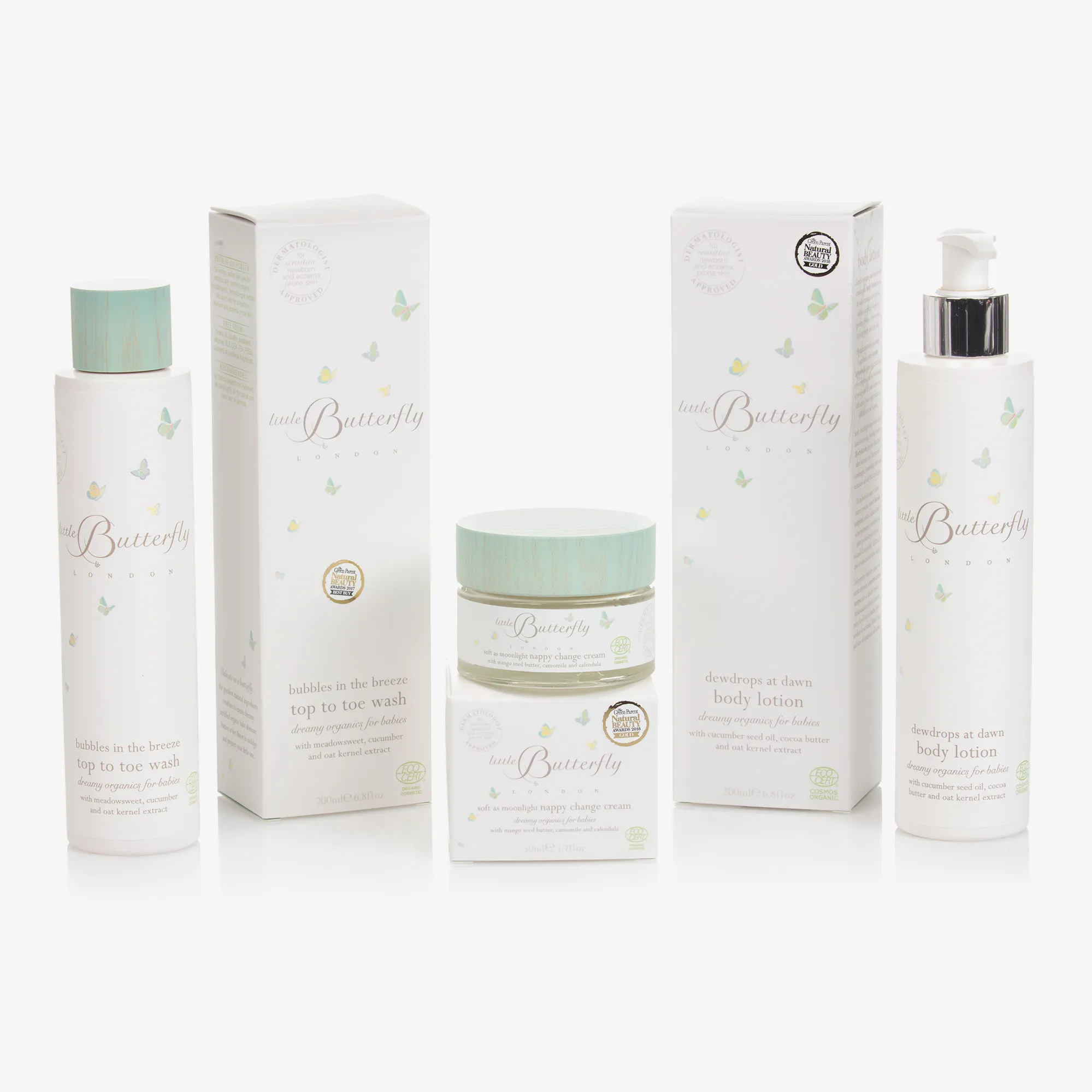 Organic Baby Care Gift Set (3 Pieces)