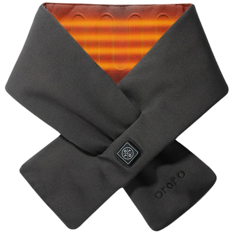 Ororo Grey Heated Scarf 2.0 - Unisex