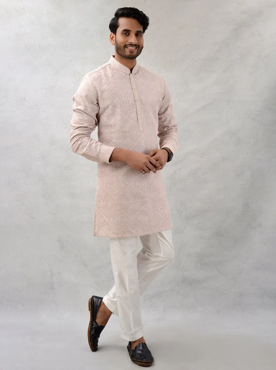 Peach Kurta Pajama | TULA