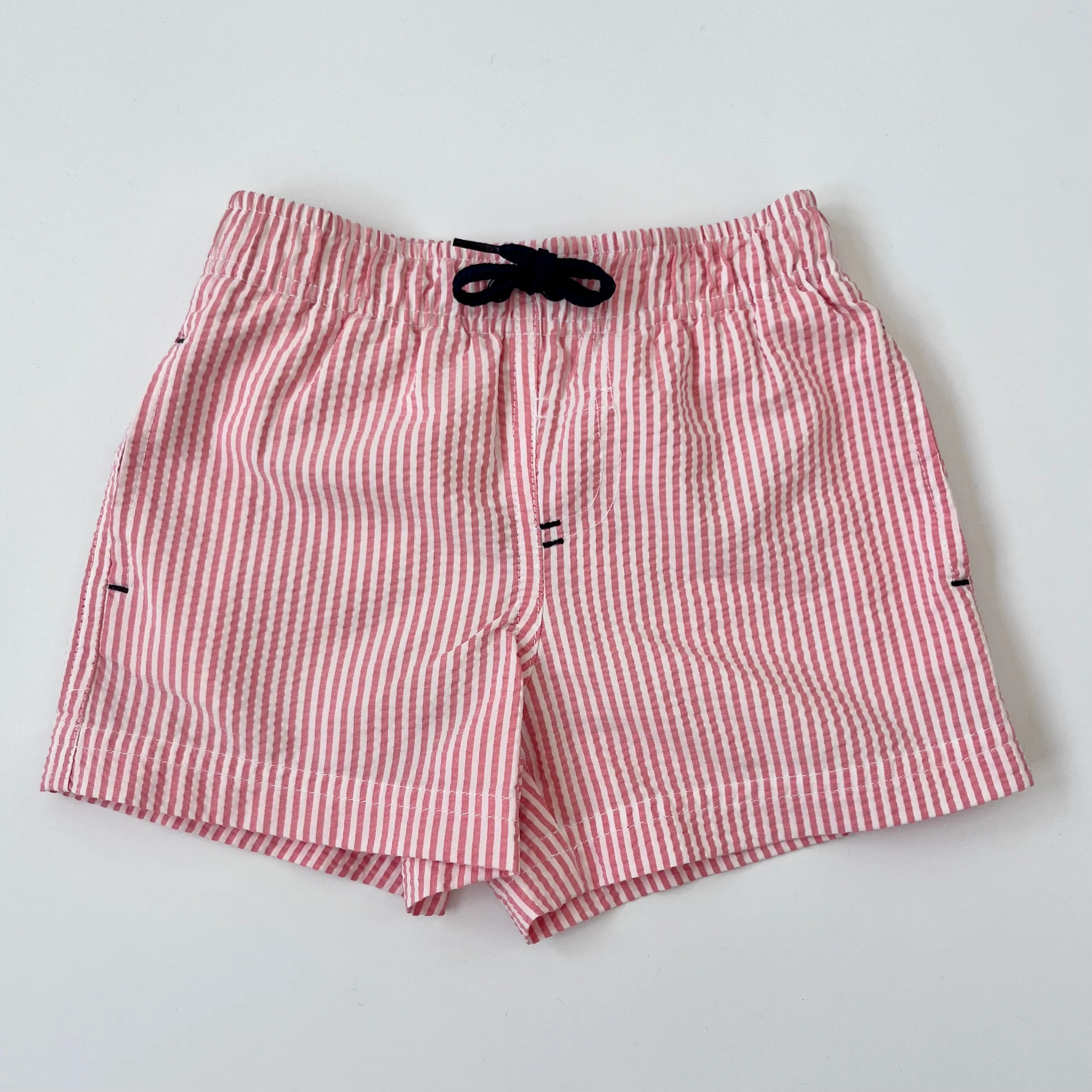 Pink Stripe Swim Shorts by Tartine et Chocolat for 2-Year-Olds