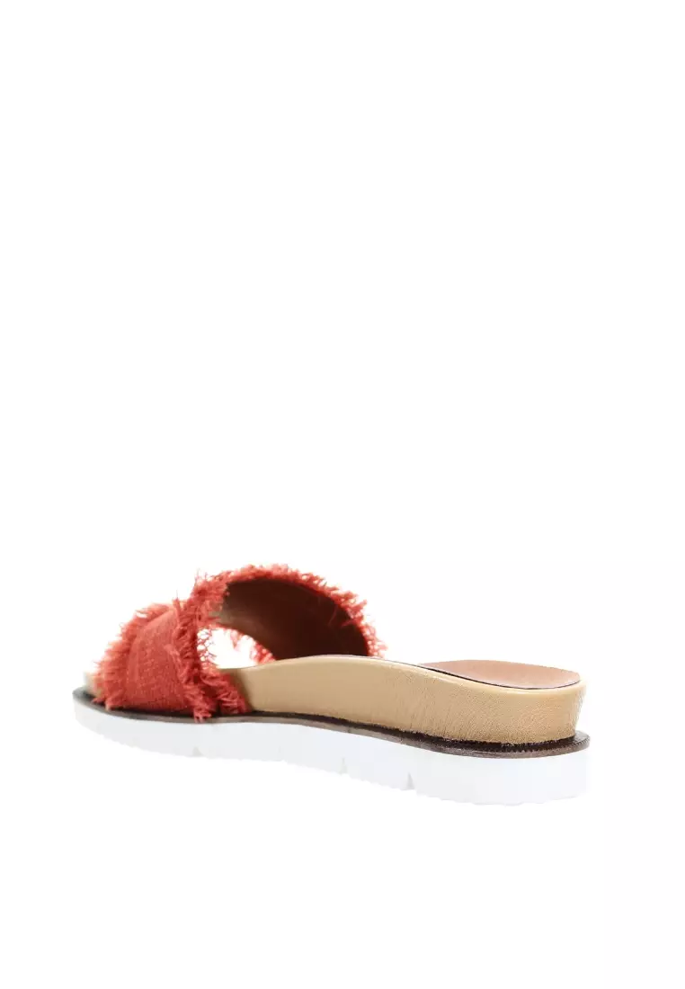 PRODUIT PARFAIT Color tassel strap comfort slipper