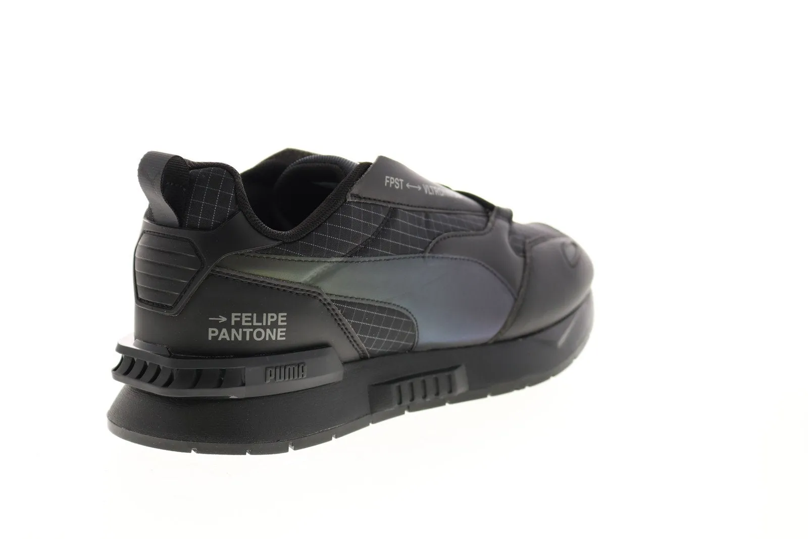 Puma Mirage MOX Tech Felipe Pantone Men's Black Leather Sneakers Shoes