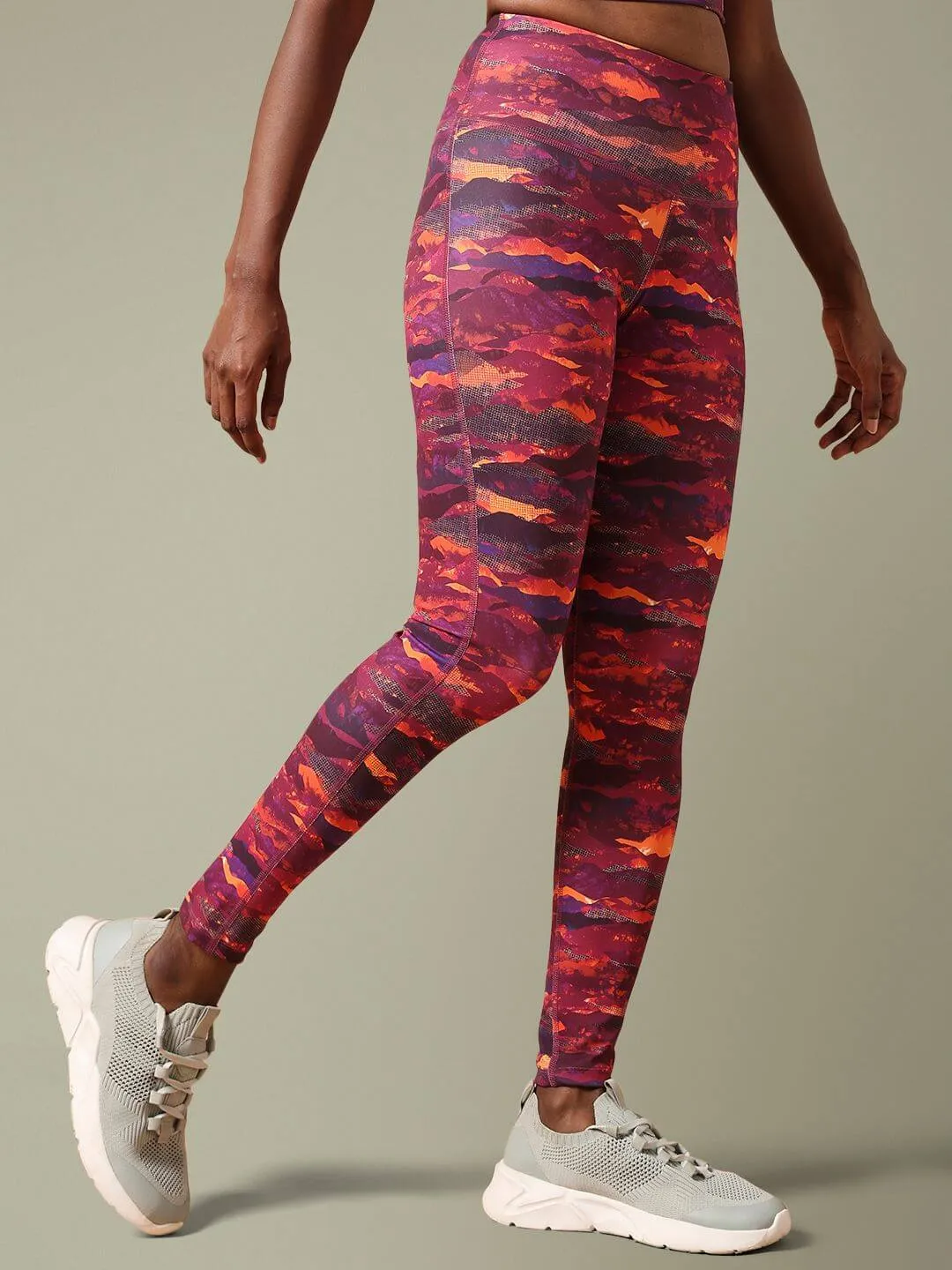 Purple Haze High-End Leggings