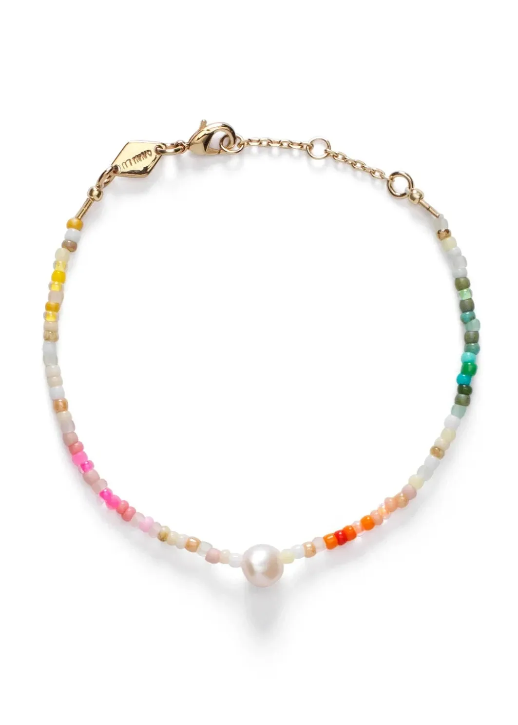 RAINBOW PEARL BRACELET - ANNI LU