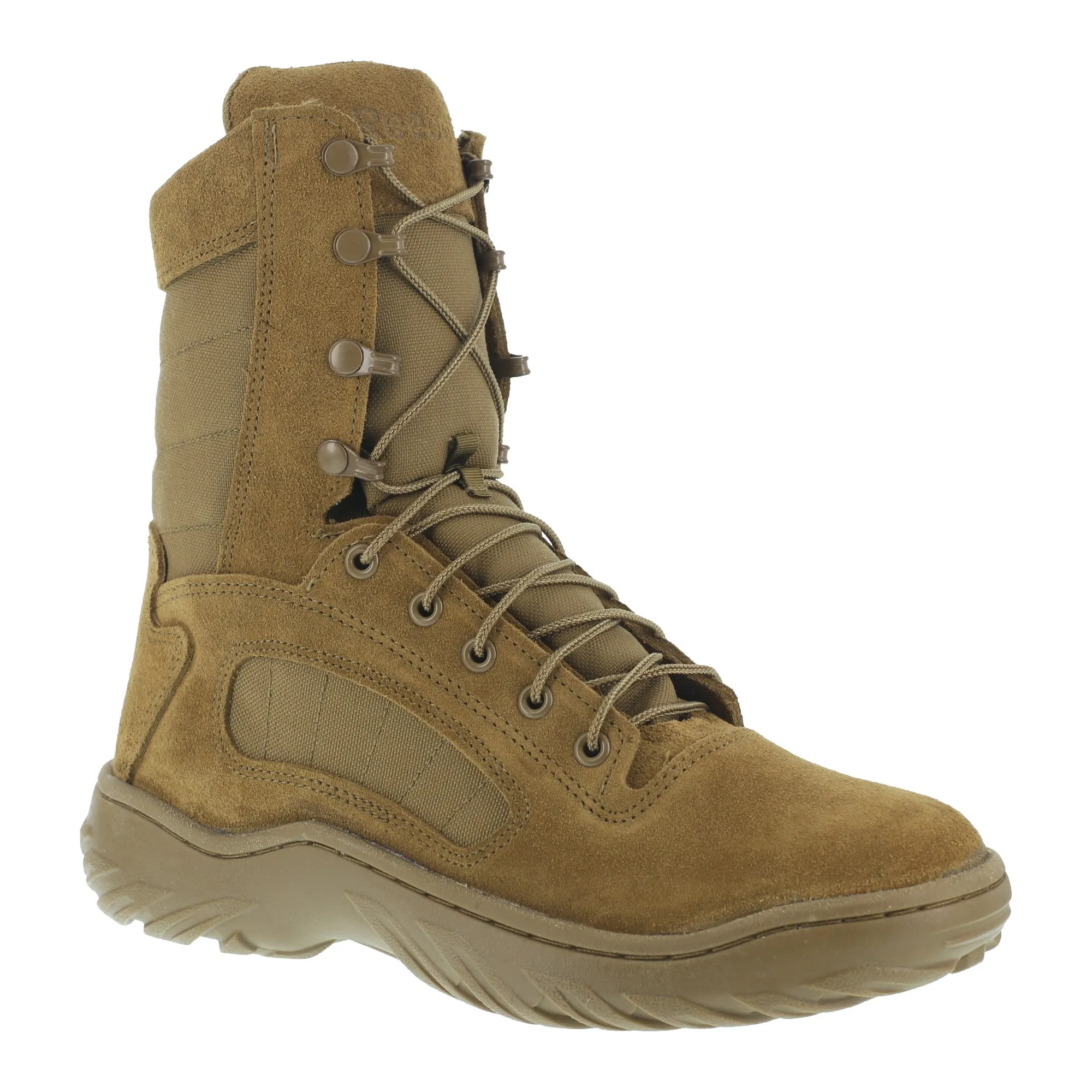 Reebok Men's Coyote Military Boots 8in Tactical Fusion Max Leather