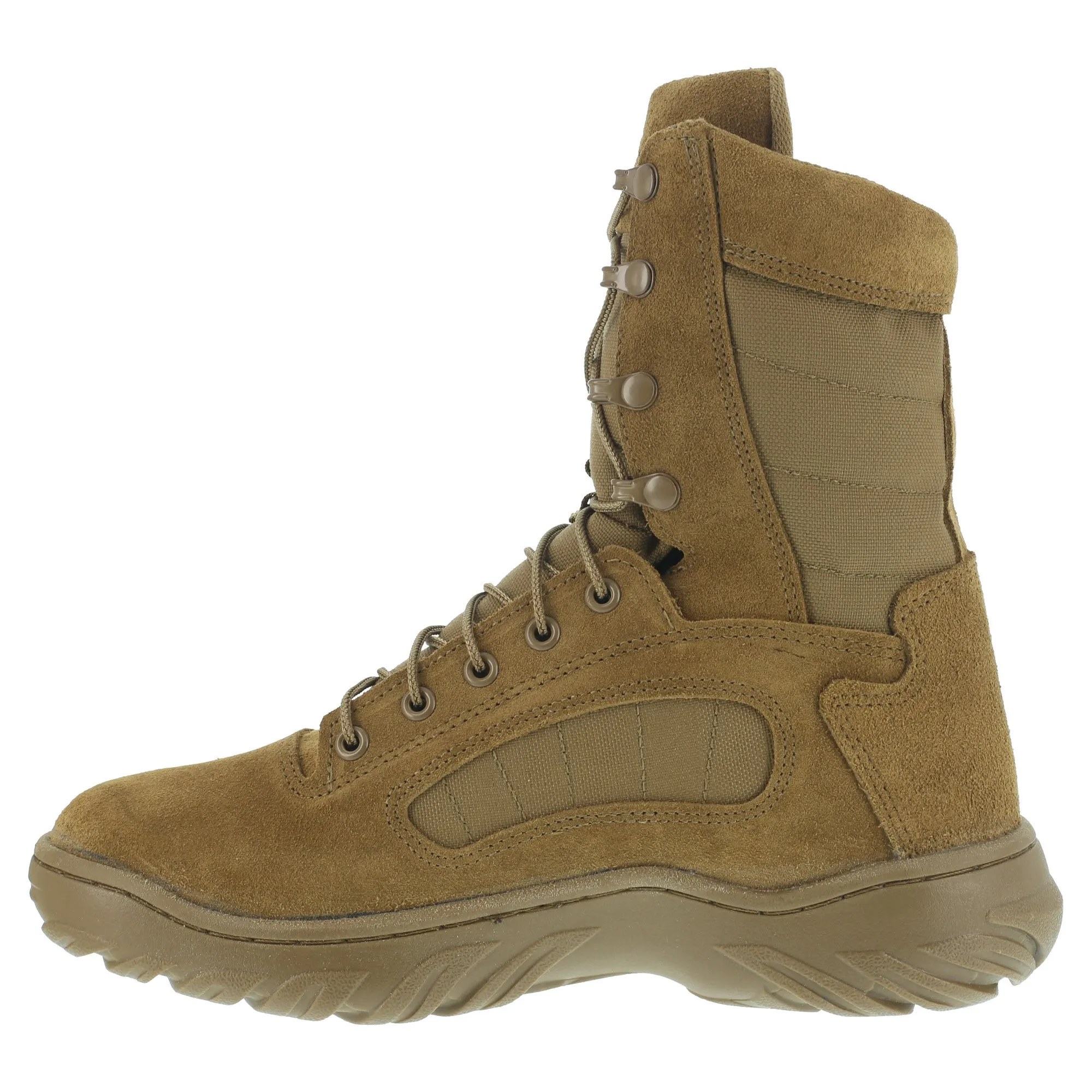 Reebok Men's Coyote Military Boots 8in Tactical Fusion Max Leather