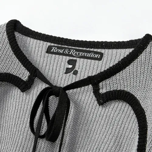 Street Style Elegant Style Logo Cardigans by Rest & Recreation