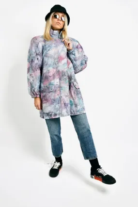 Retro Raincoat Long Parka