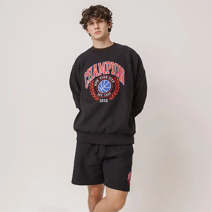 Reverse Weave Field Basketball Crewneck Hoodies & Crews | Stirling Sports