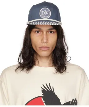 Blue Puma Edition Flat Brim Cap by Rhude