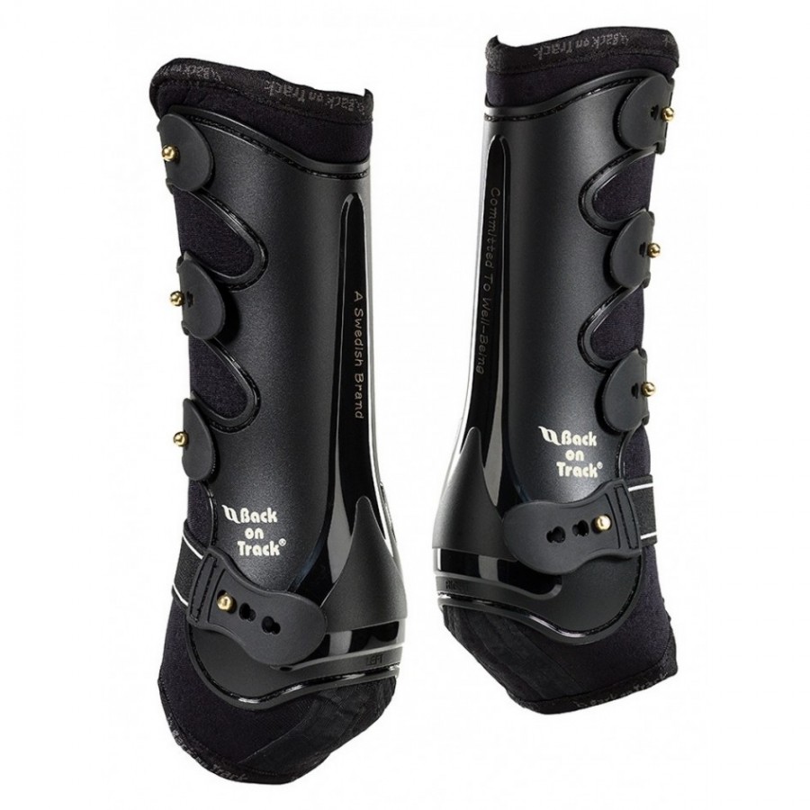 Royal Black Work Boots by Back on Track