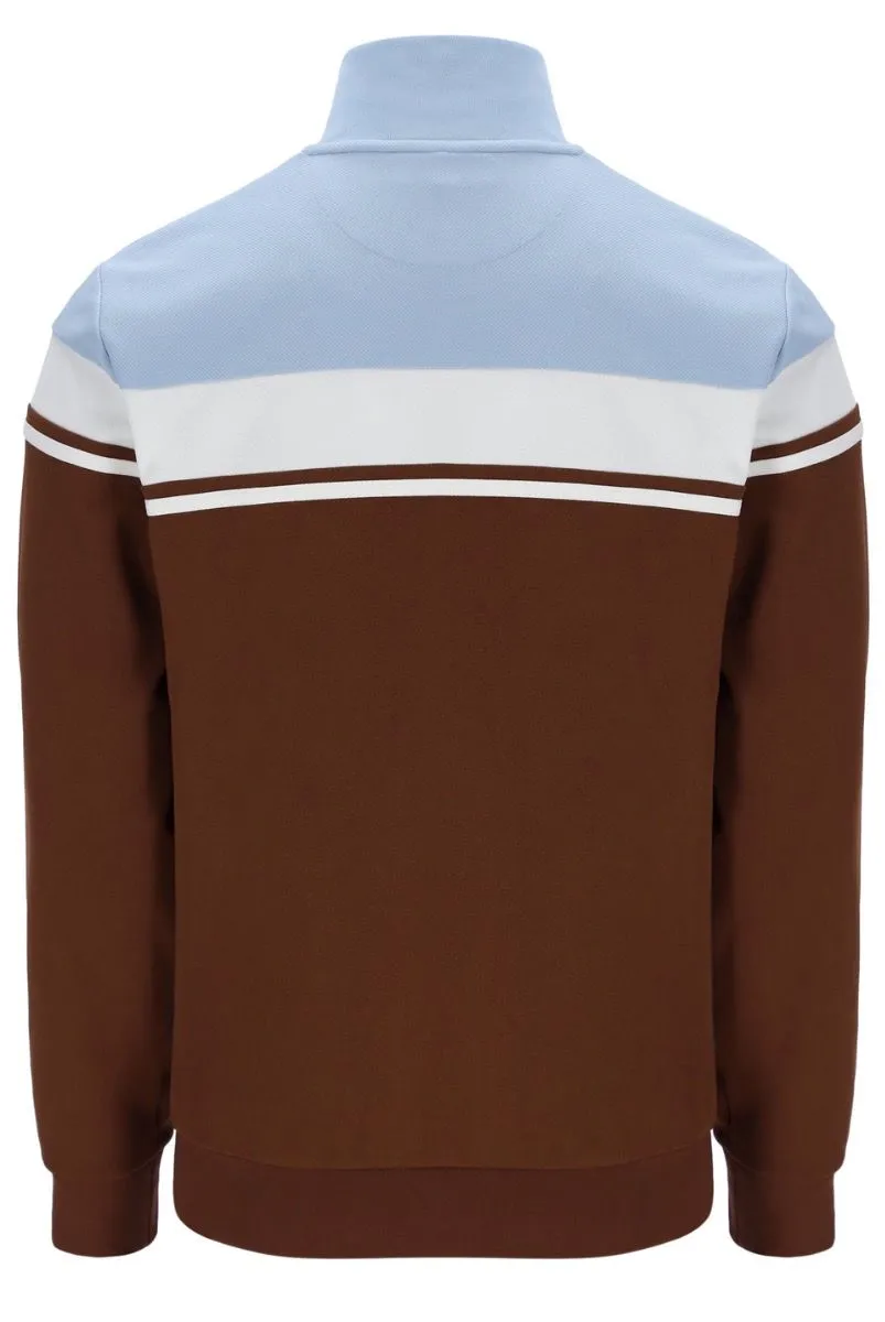 Sergio Tacchini Damarindo Track Jacket in Cappuccino Color