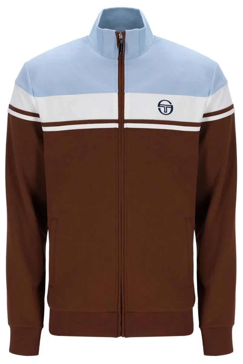 Sergio Tacchini Damarindo Track Jacket in Cappuccino Color