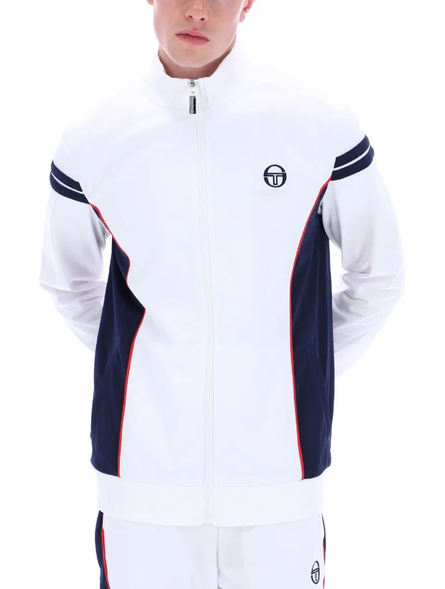 White Fjord Track Jacket by Sergio Tacchini