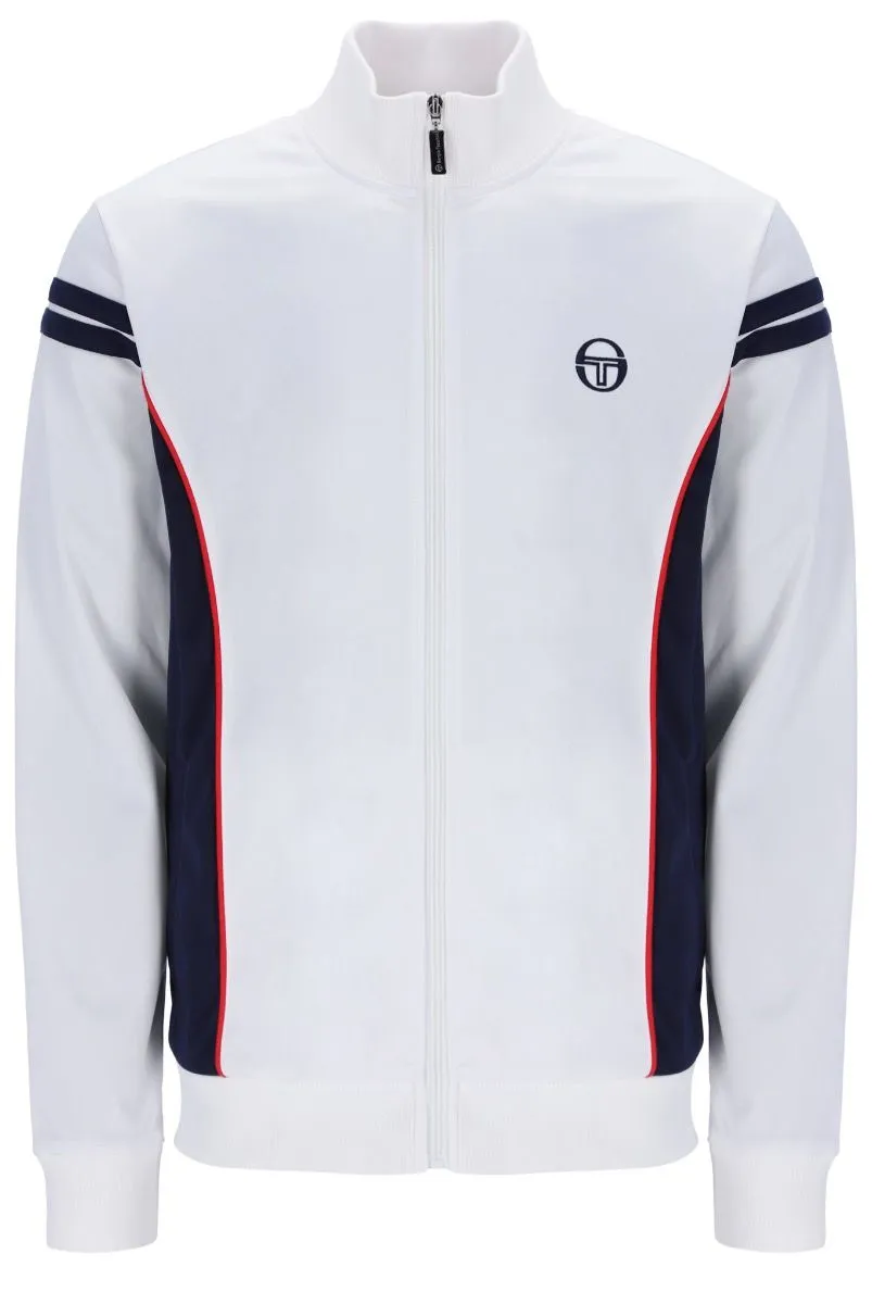 White Fjord Track Jacket by Sergio Tacchini