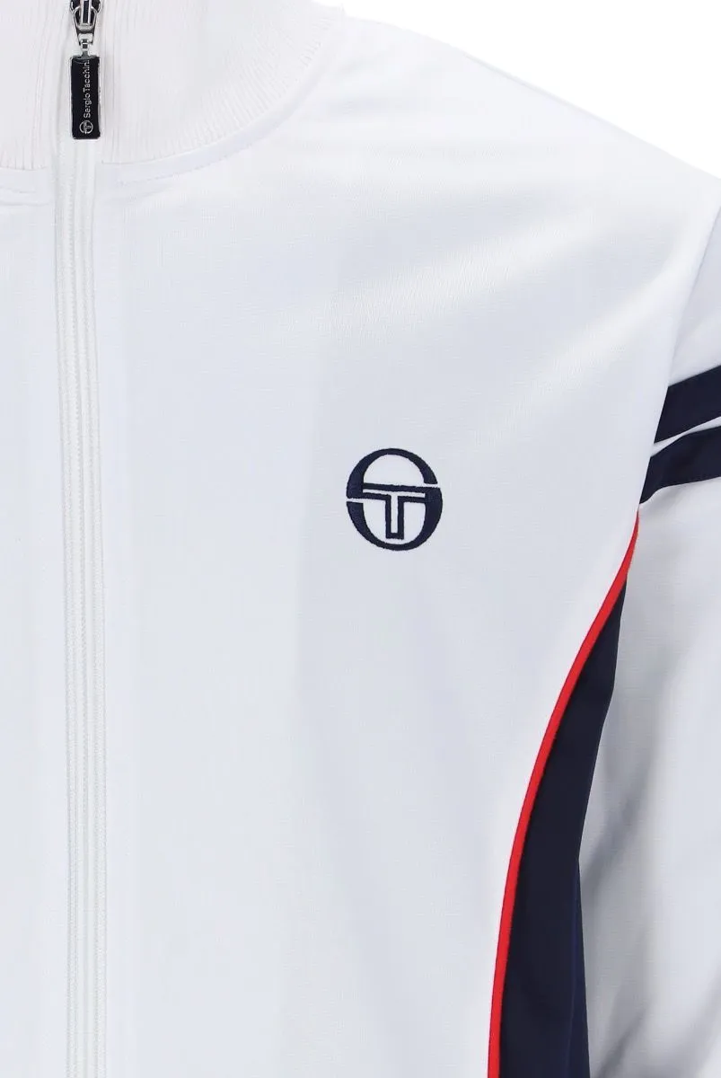 White Fjord Track Jacket by Sergio Tacchini