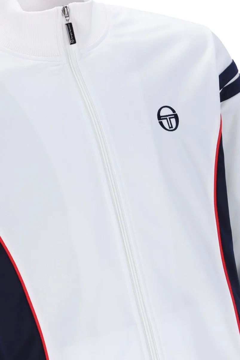 White Fjord Track Jacket by Sergio Tacchini